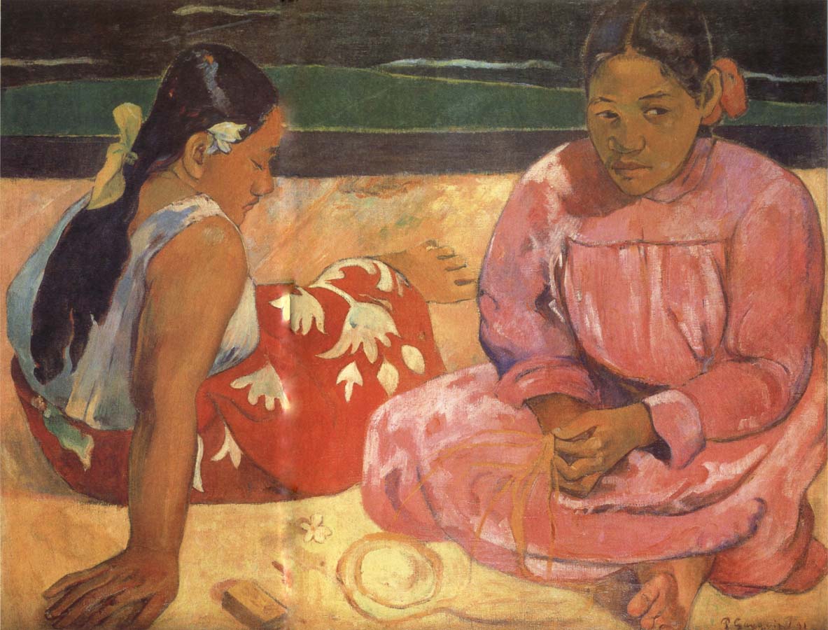 Two Women on the Beach